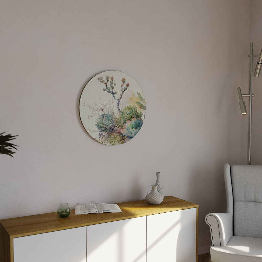 SECRET GARDEN Round Wall Art