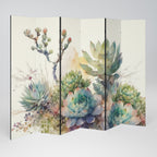SECRET GARDEN 6-Panel Room Divider