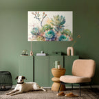 SECRET GARDEN Peel and Stick Horizontal Poster