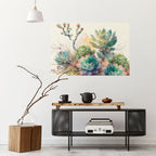 SECRET GARDEN Peel and Stick Horizontal Poster