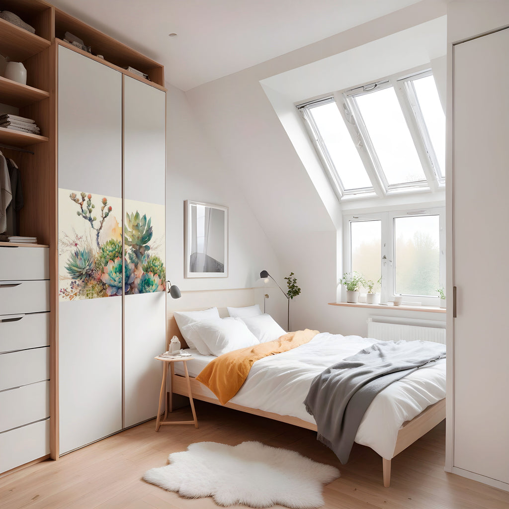 Póster horizontal autoadhesivo JARDÍN SECRETO