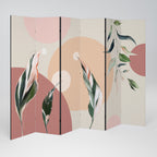 LEAFY SYMPHONY 6-Panel Room Divider