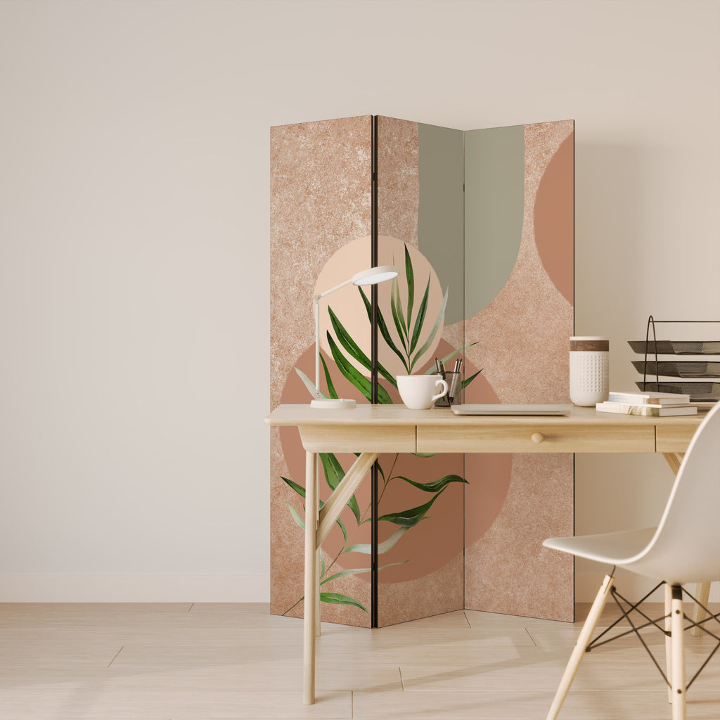 SENSUAL NATURE'S TAPESTRY Decorative 3-Panel Room Divider