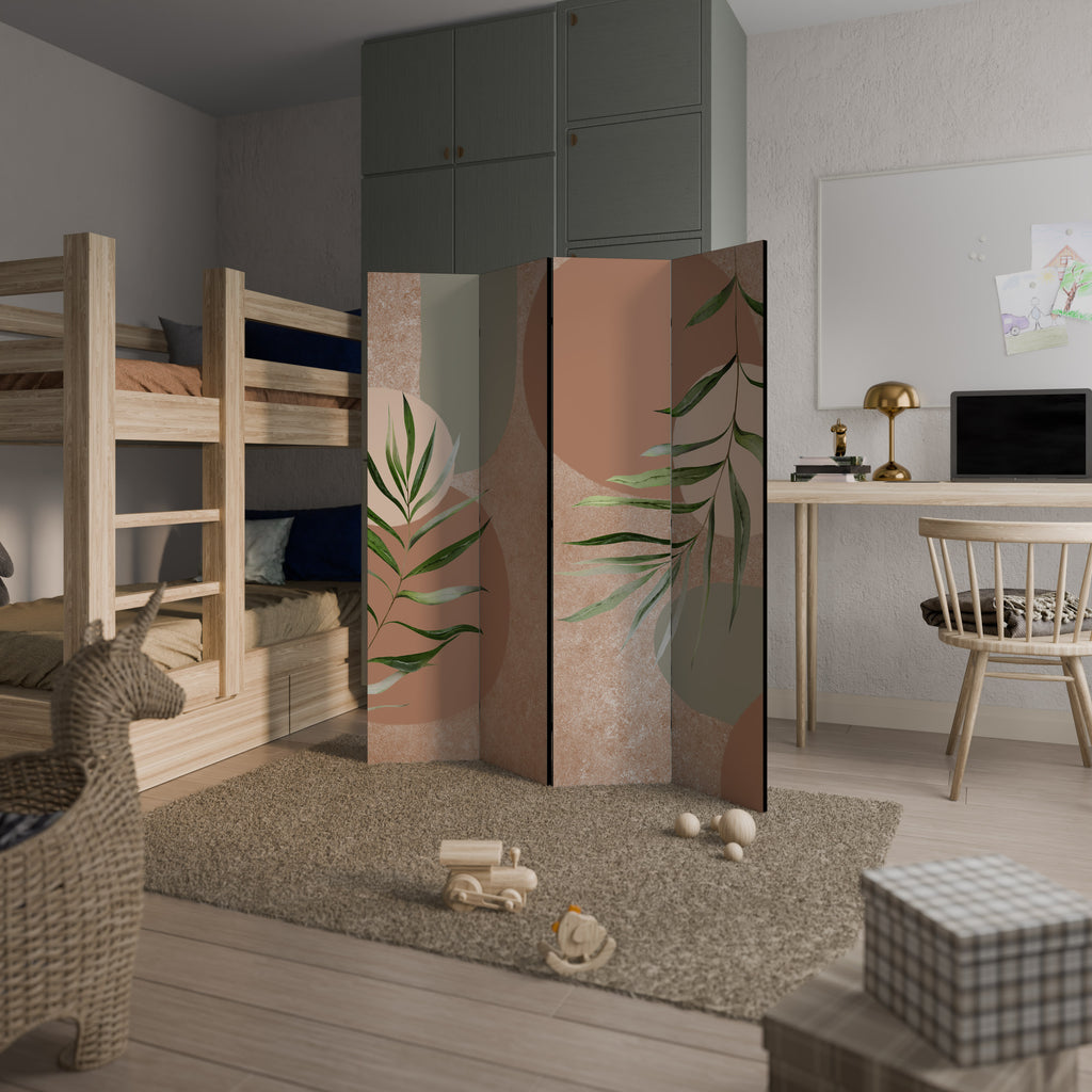 TAPIZ DE LA NATURALEZA SENSUAL Biombo decorativo de 4 paneles