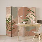 SENSUAL NATURE'S TAPESTRY Biombo Decorativo de 5 Paneles