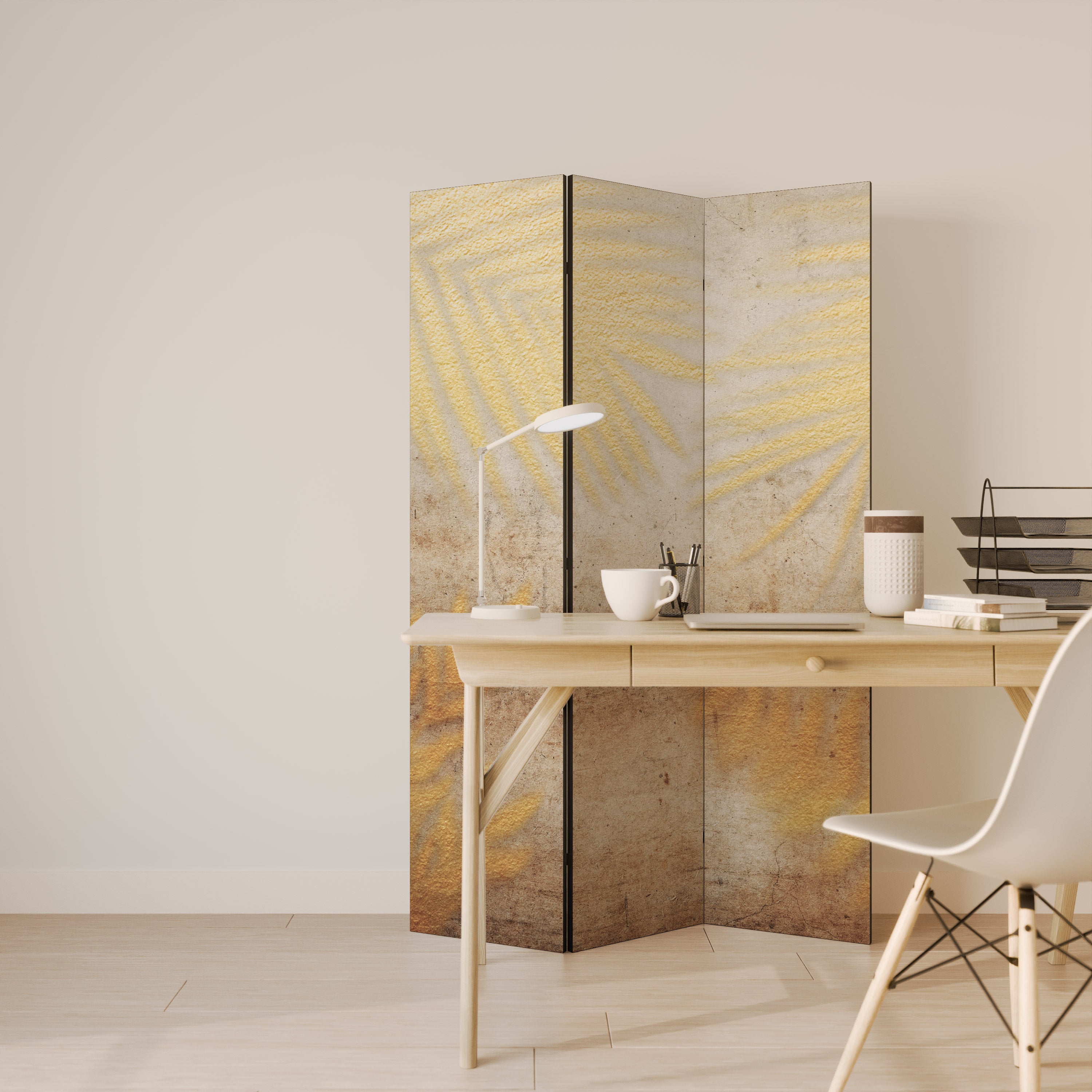 SUNSHADOW DREAMSCAPE Biombo de 3 paneles