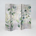 PEACEFUL SPRIGS Biombo de 5 paneles