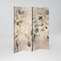 SOFT EARTHEN EMBRACE Decorative 4-Panel Room Divider