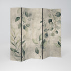 EARTHY TONED ELEGANCE Biombo Decorativo de 5 Paneles
