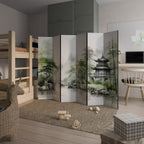 HARMONIOUS WATERSCAPE SCENE 6-Panel Room Divider