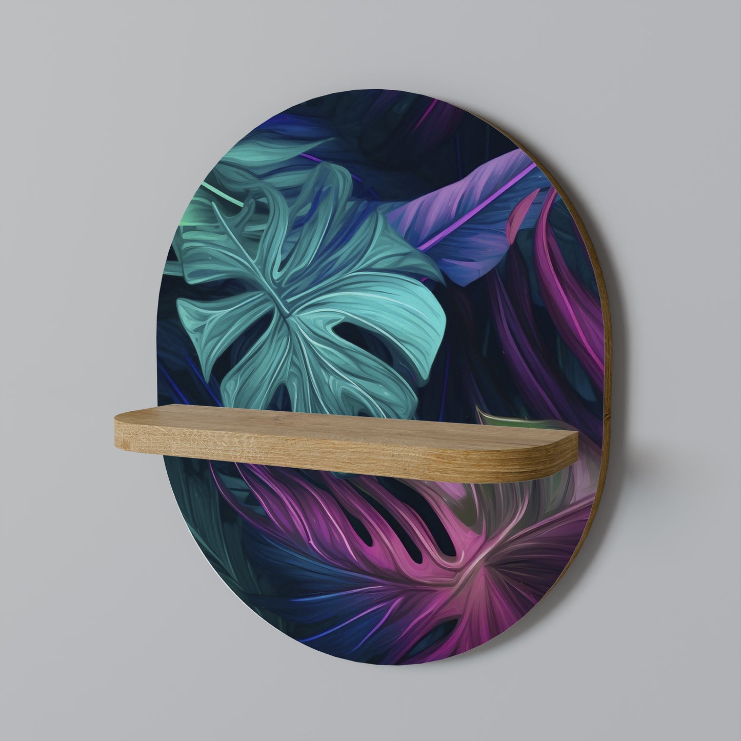 PSYCHODELIC MONSTERA Estante Artístico