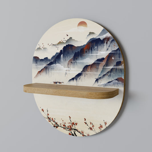 JAPANESE LANDSCAPE Estante Artístico