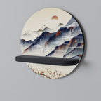 JAPANESE LANDSCAPE Art Shelf