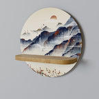 JAPANESE LANDSCAPE Art Shelf