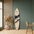 JAPANESE LANDSCAPE Surfboard Decorative Panel