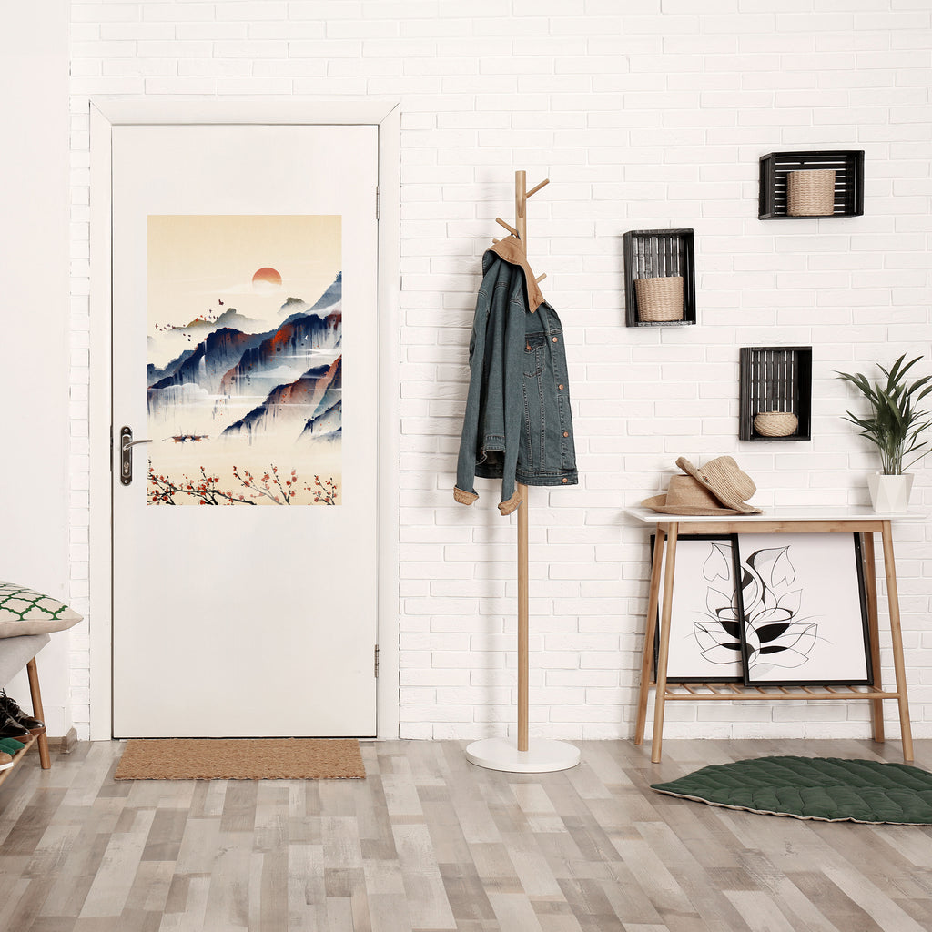 JAPANESE LANDSCAPE Peel and Stick Vertical Poster