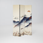 ORIENTAL LANDSCAPE Biombo de 3 paneles