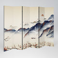 ORIENTAL LANDSCAPE 6-Panel Room Divider