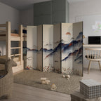 ORIENTAL LANDSCAPE 6-Panel Room Divider