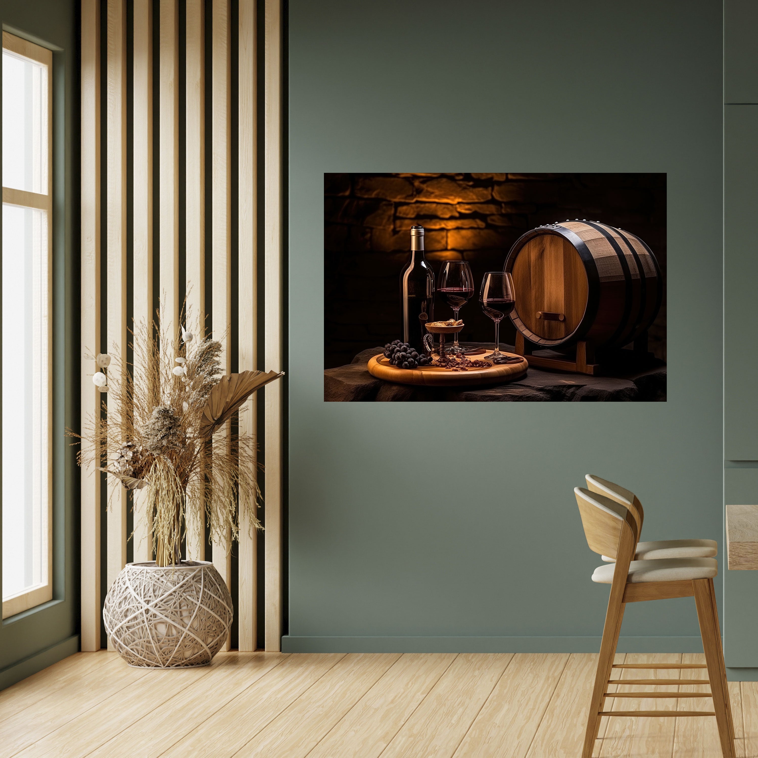 Póster horizontal autoadhesivo VIÑETA VINTAGE