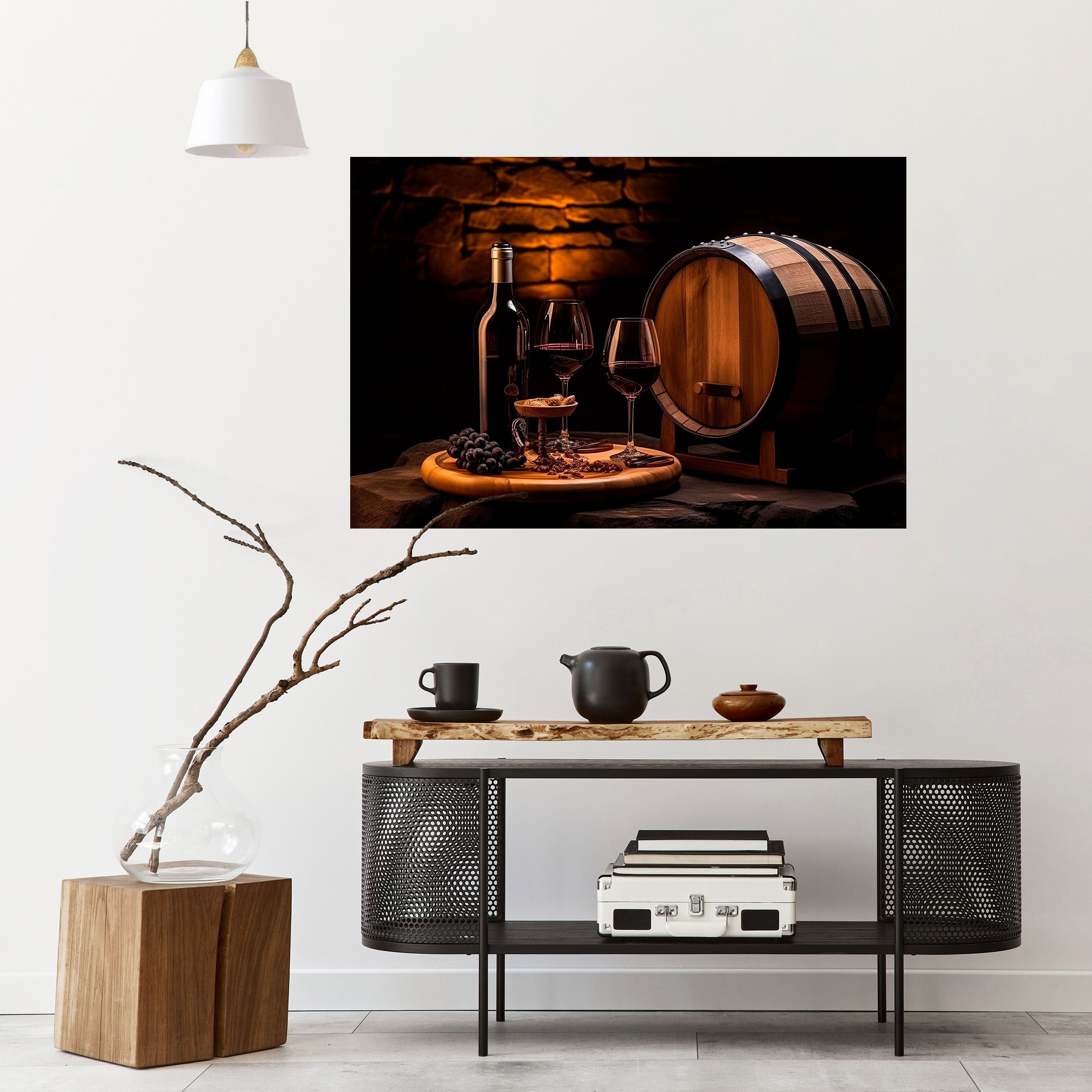 Póster horizontal autoadhesivo VIÑETA VINTAGE