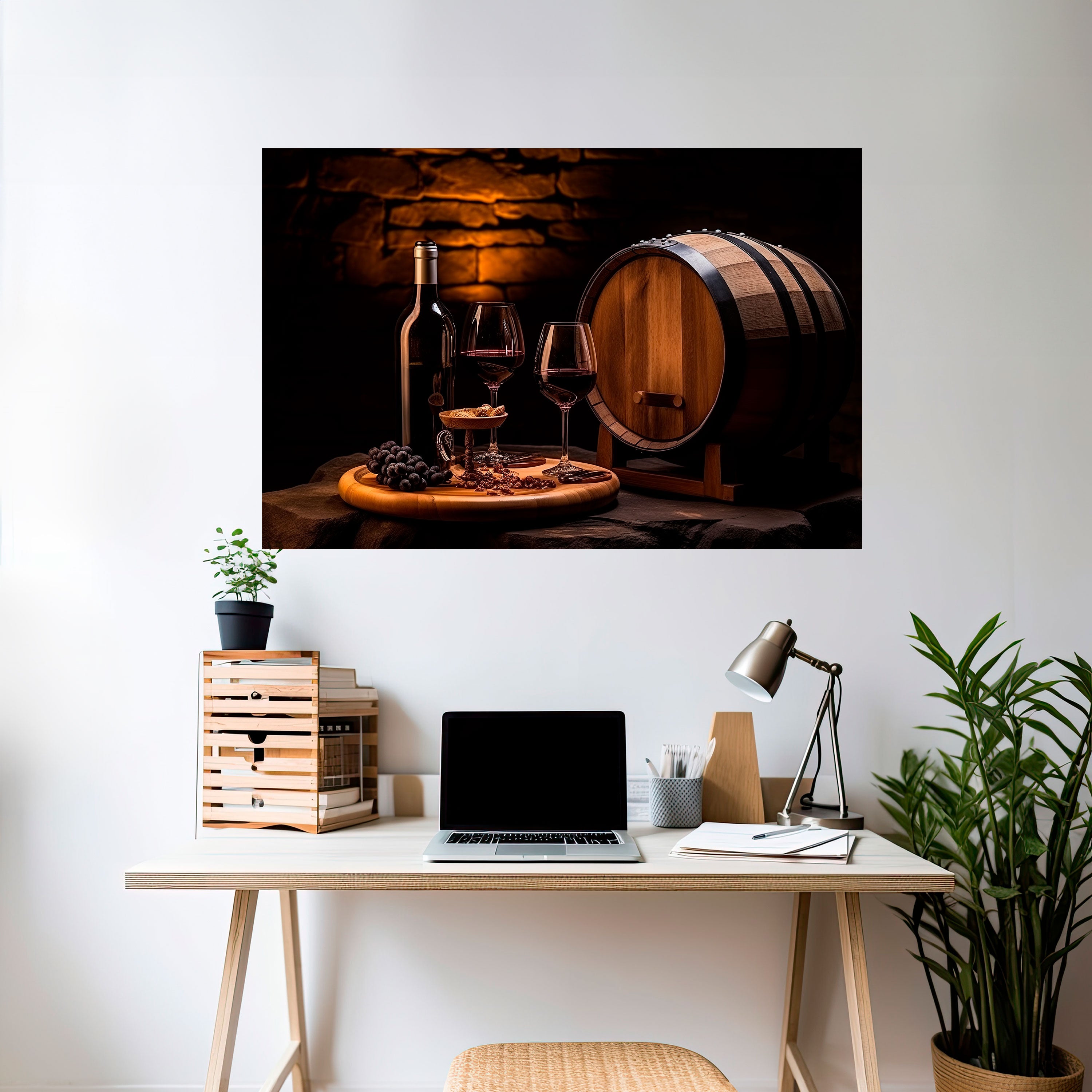 Póster horizontal autoadhesivo VIÑETA VINTAGE