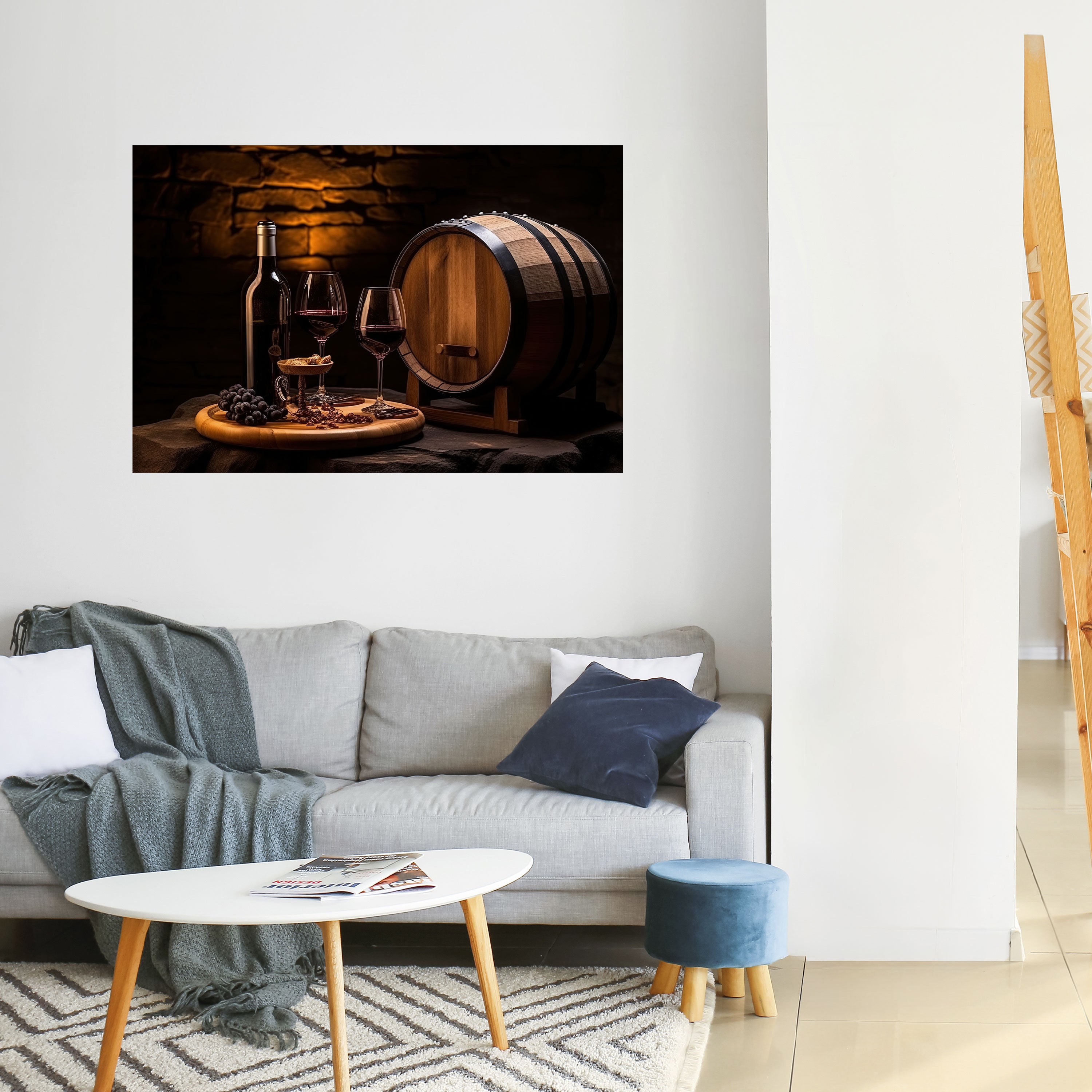 Póster horizontal autoadhesivo VIÑETA VINTAGE