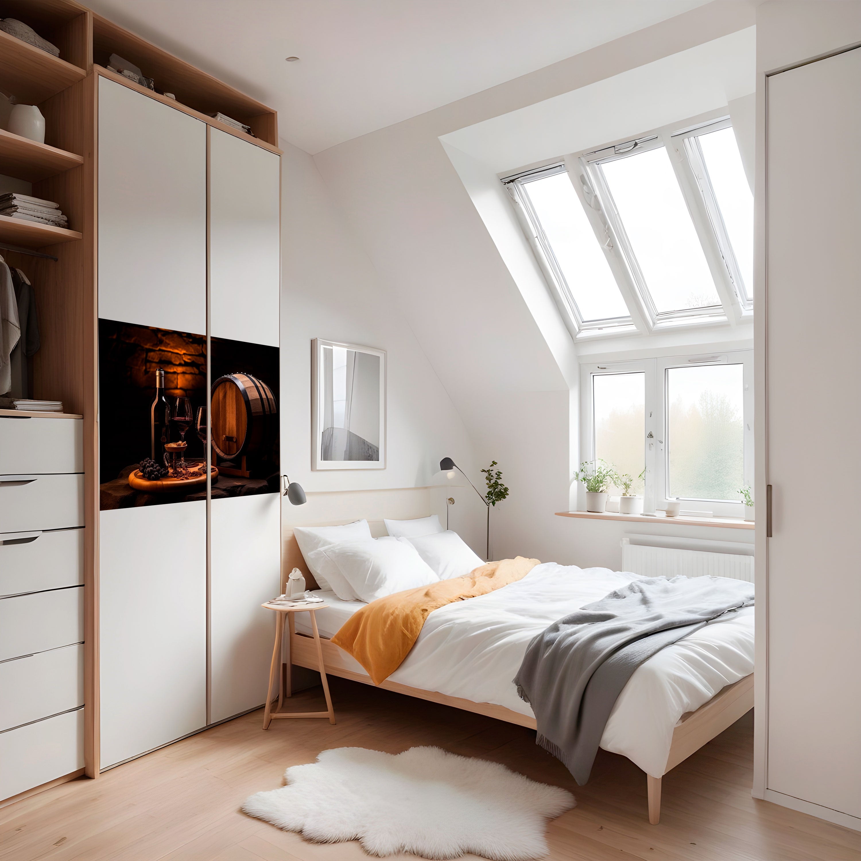 Póster horizontal autoadhesivo VIÑETA VINTAGE