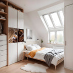 STEAMING BREWED DELIGHT Póster Horizontal Adhesivo