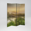 DREAMY HAZE Decorative 4-Panel Room Divider