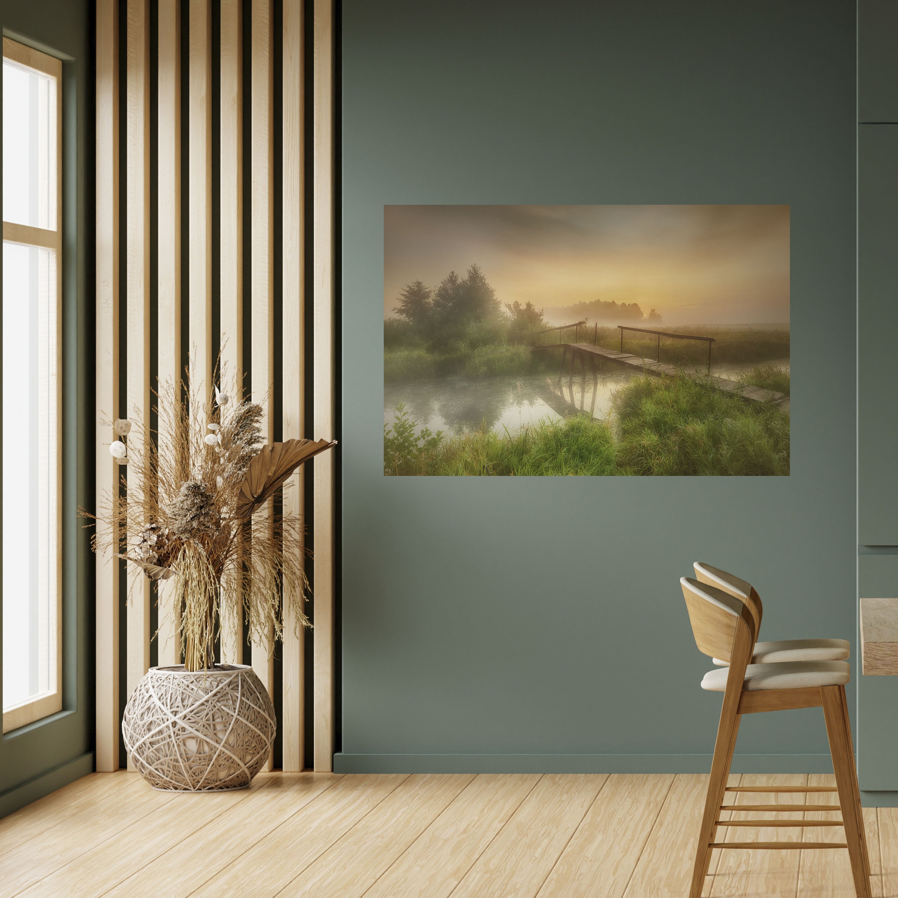 Póster horizontal autoadhesivo Dreamy Haze