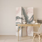 DELICATE BLISS Biombo de 3 paneles