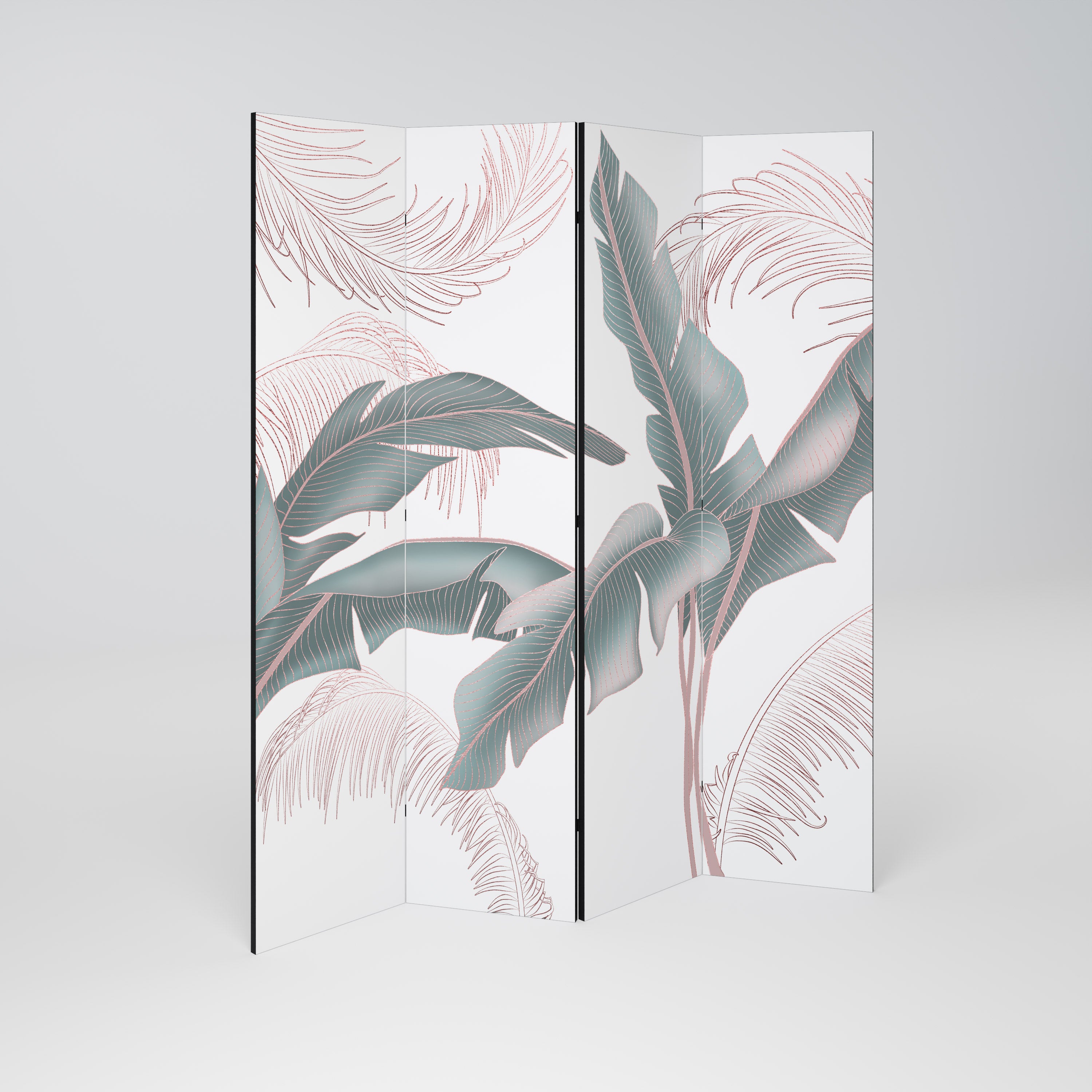 DELICATE BLISS 4-Panel Room Divider