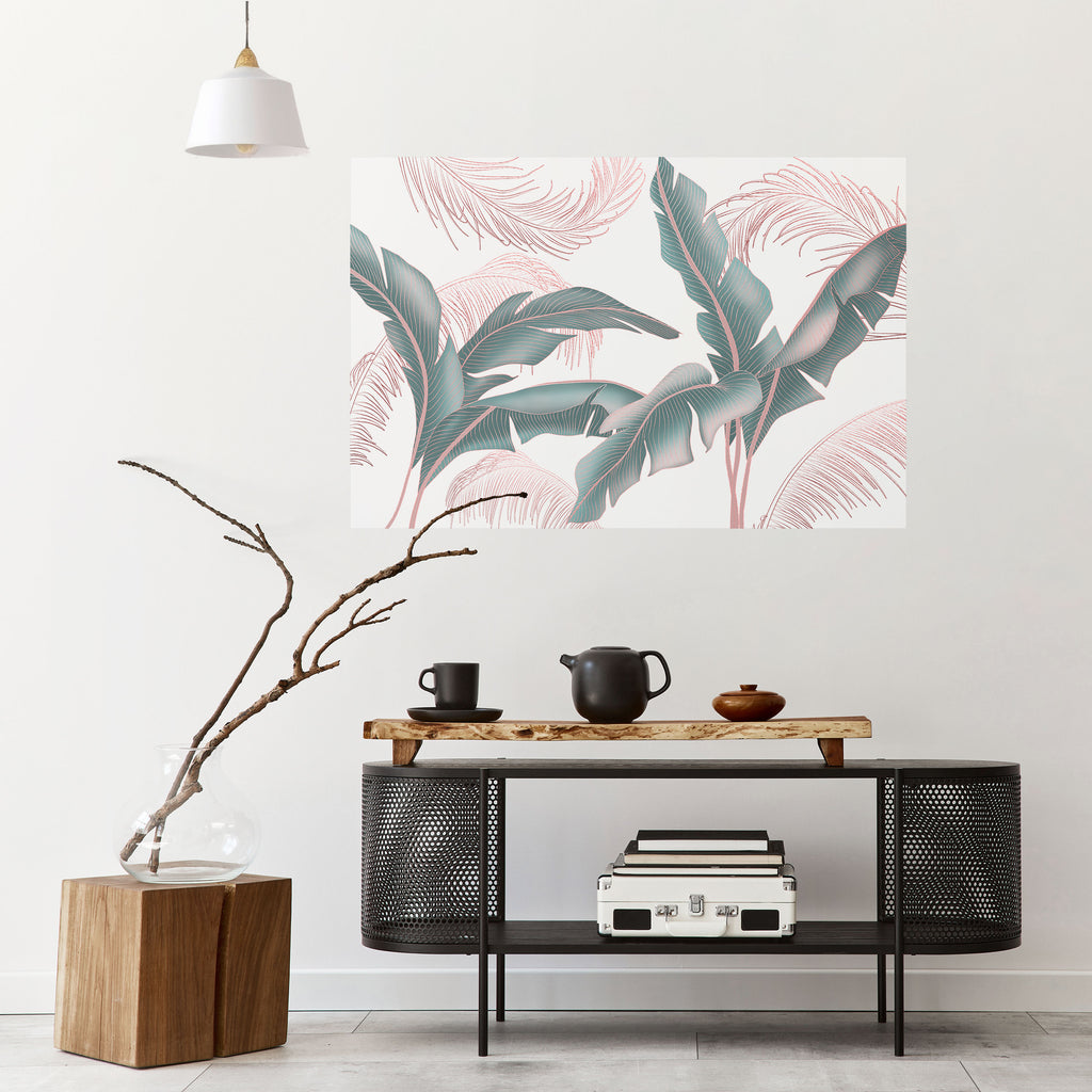 Póster horizontal autoadhesivo "Delicate bliss"