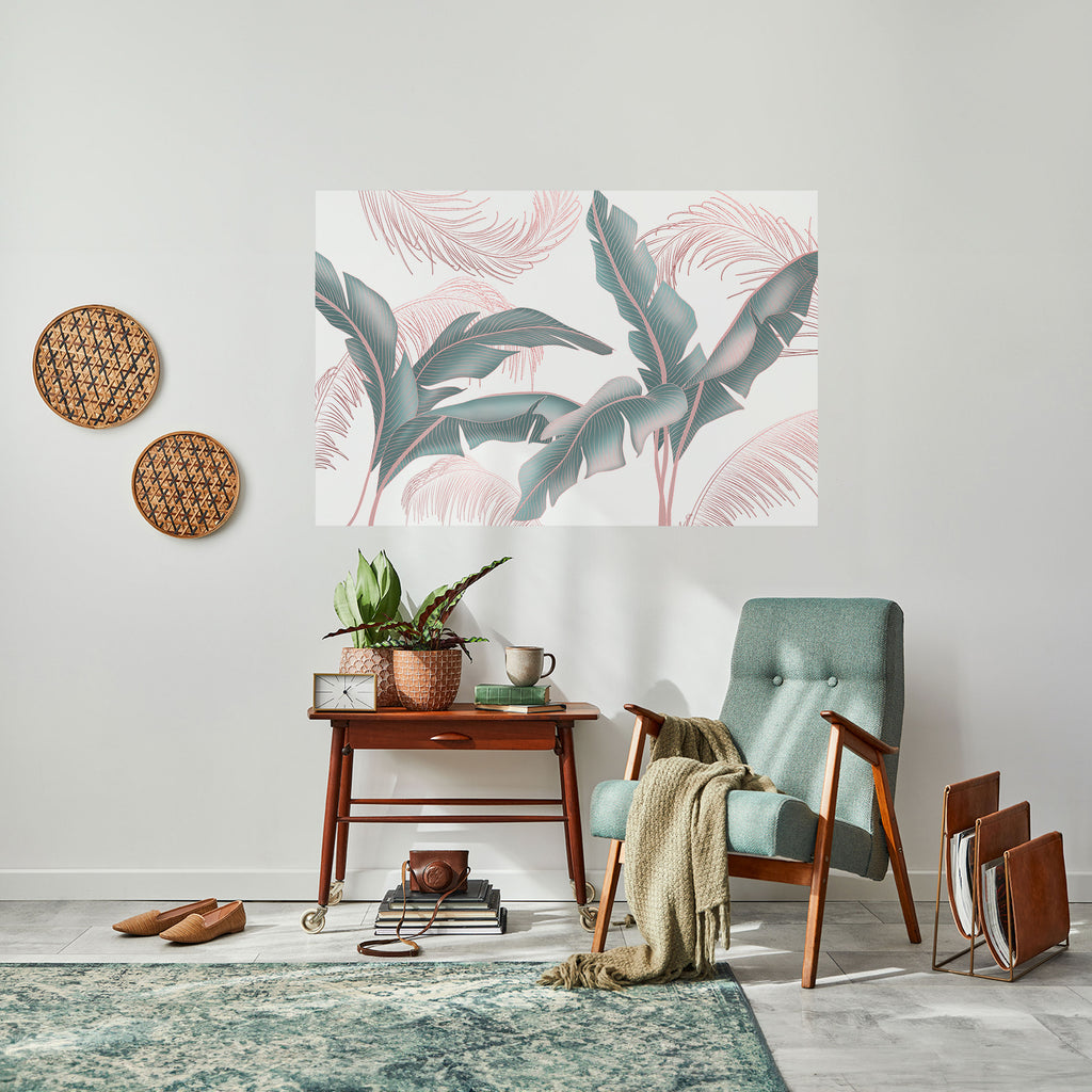 Póster horizontal autoadhesivo "Delicate bliss"