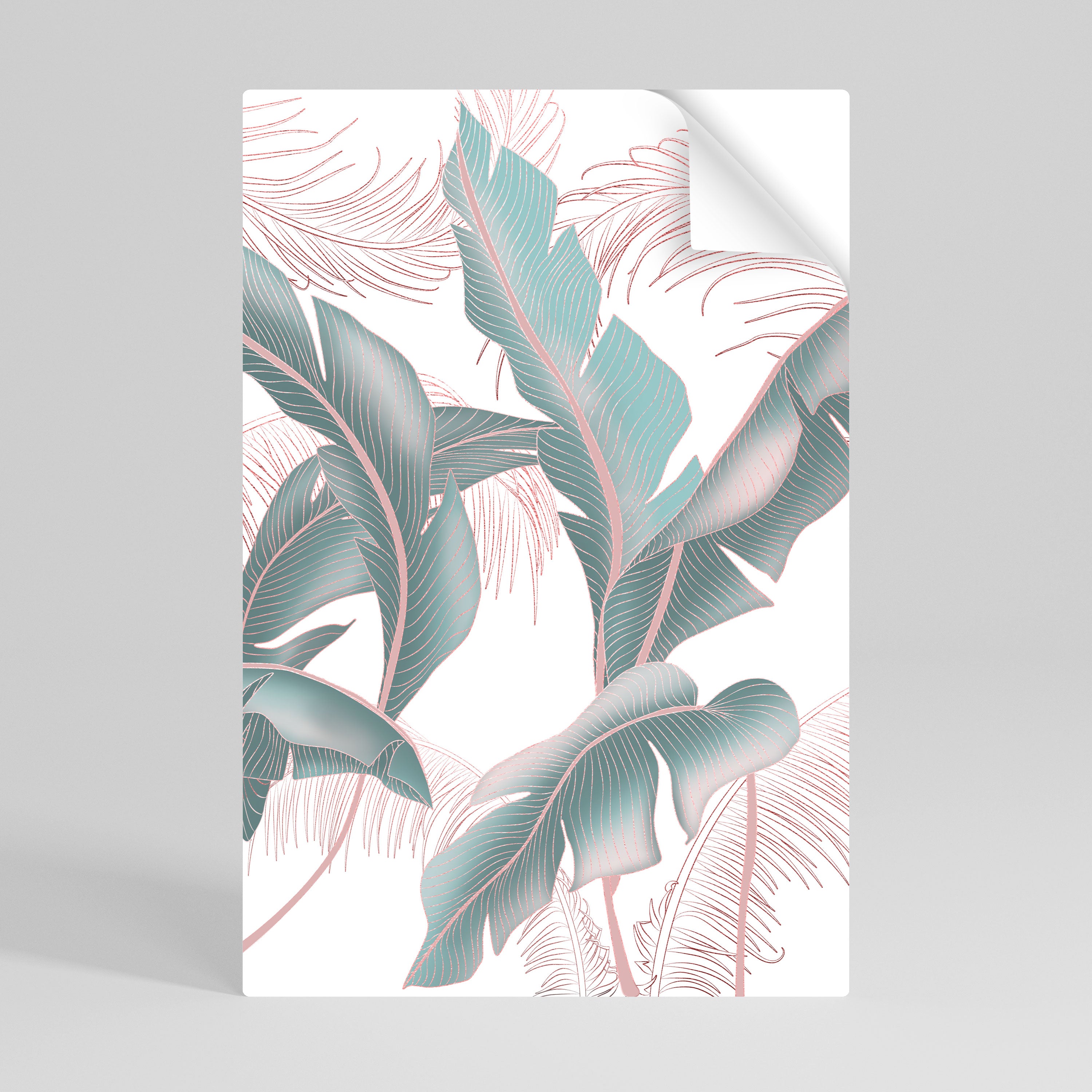 Póster vertical autoadhesivo "Delicate bliss"