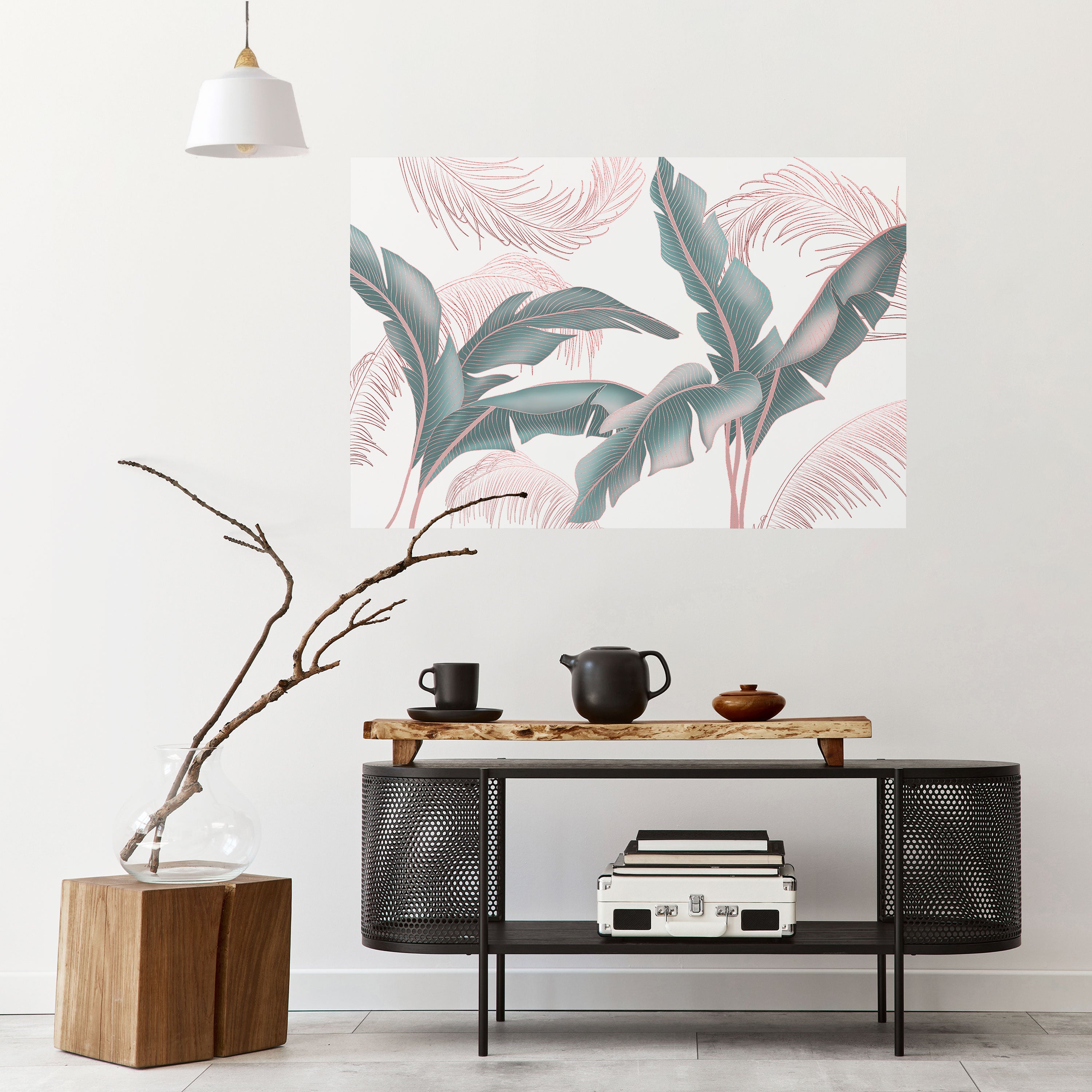 Póster horizontal autoadhesivo "Delicate bliss"