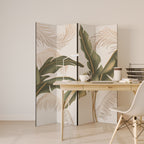 SUBTLE CHARM Decorative 4-Panel Room Divider