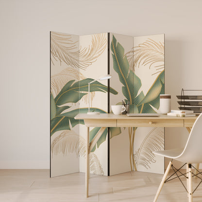 GENTLE HARMONY Biombo de 4 paneles