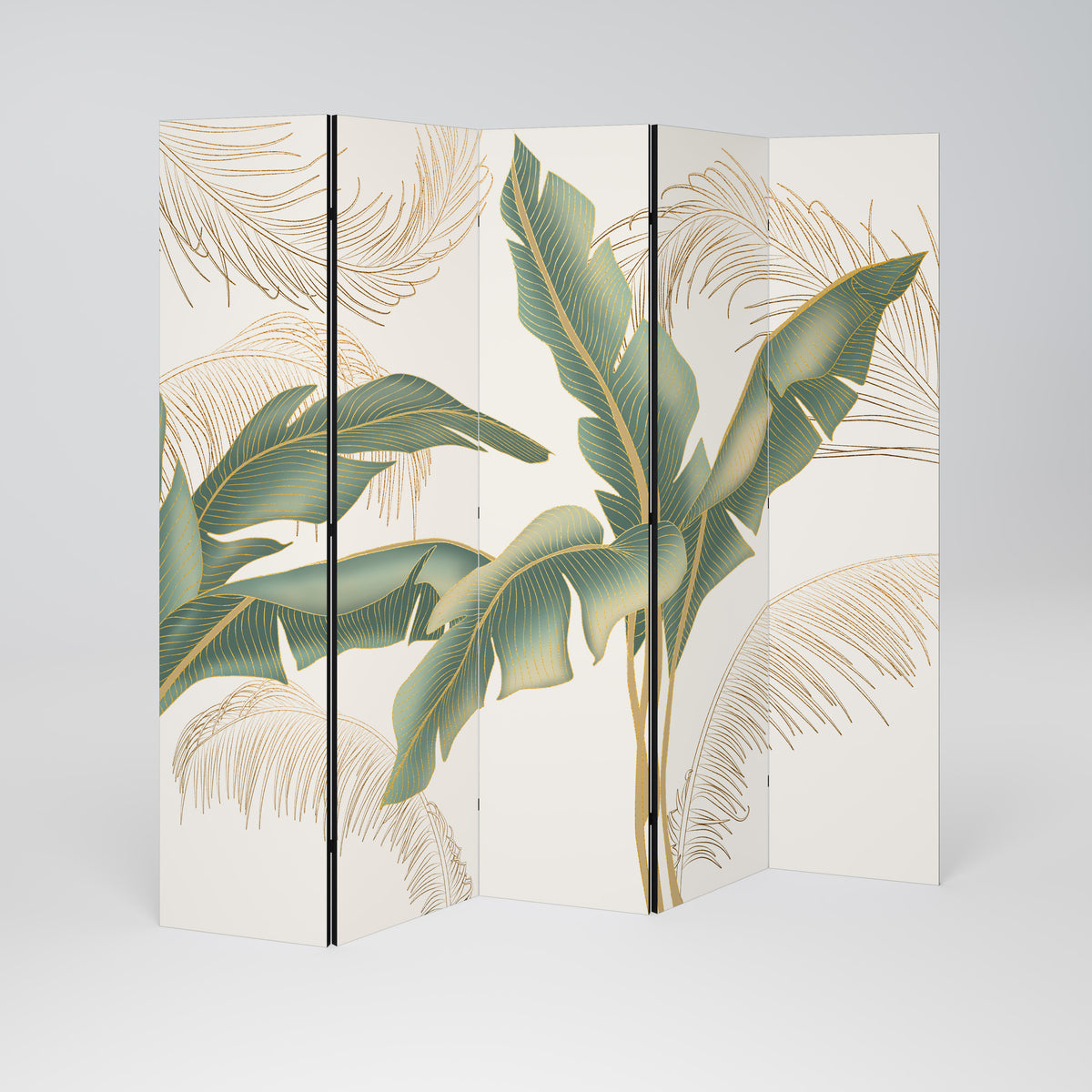 GENTLE HARMONY Biombo de 5 paneles