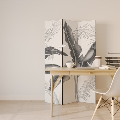CALM ALLURE Decorative 3-Panel Room Divider