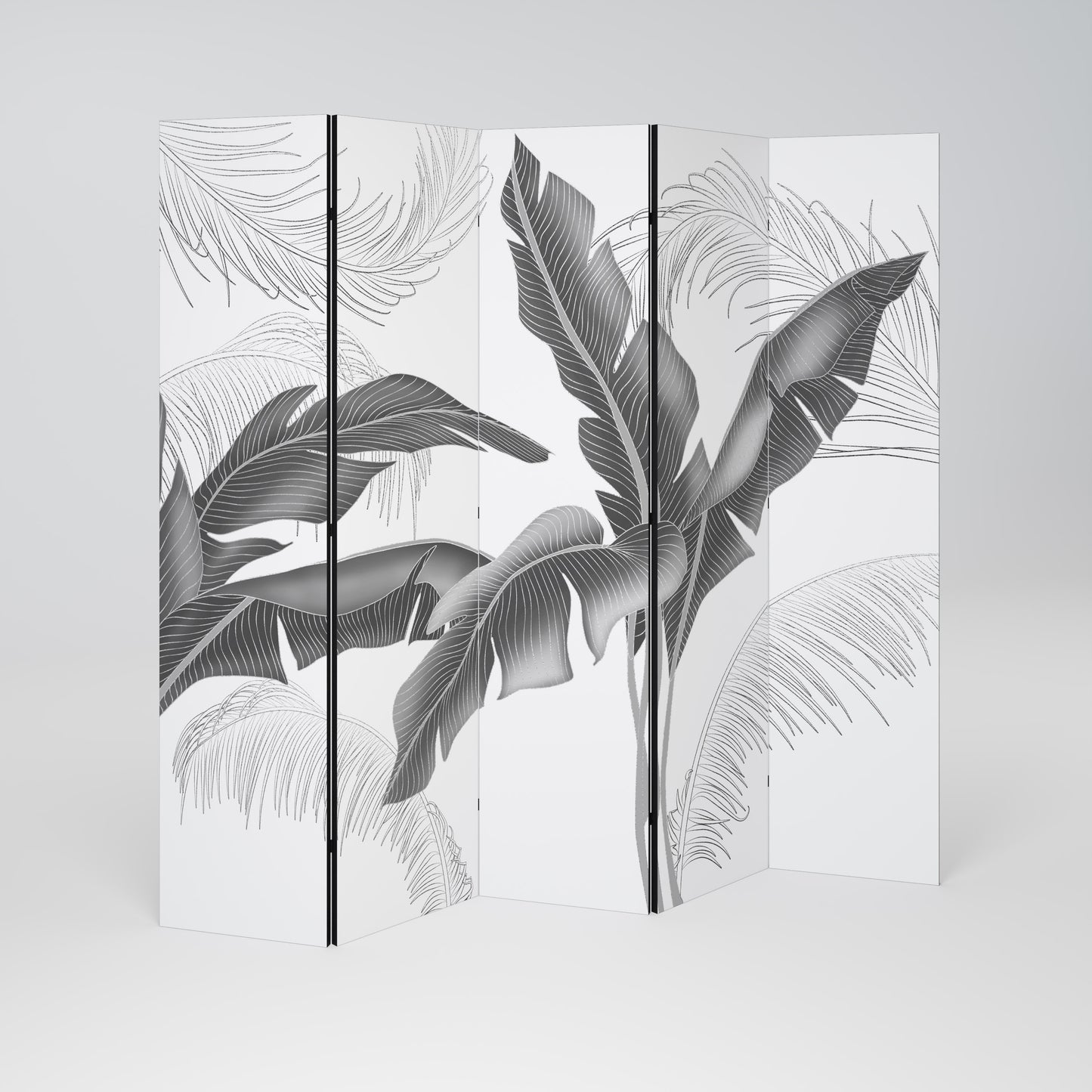 CALM ALLURE Biombo de 5 paneles