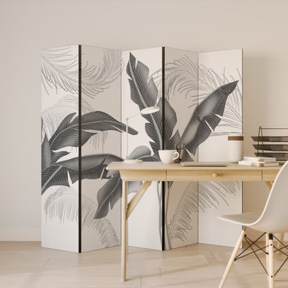 CALM ALLURE Biombo de 5 paneles