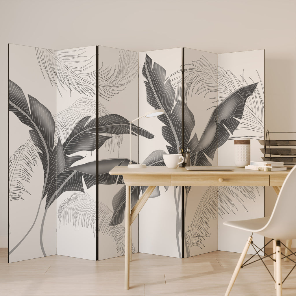 Biombo decorativo de 6 paneles CALM ALLURE