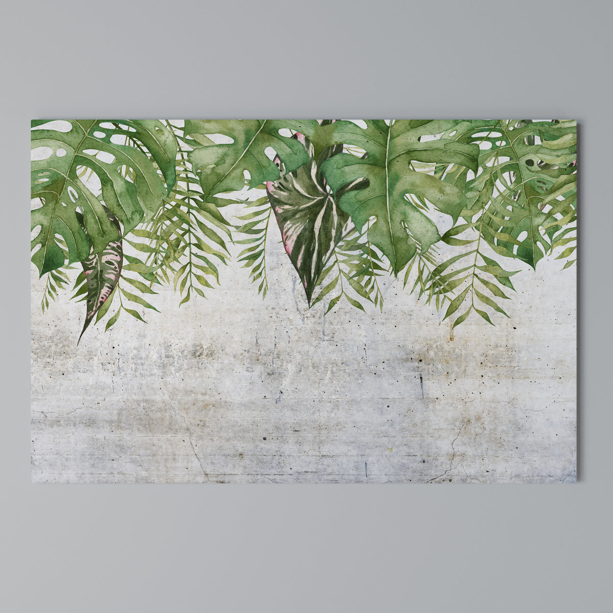 URBAN TROPICS Cuadro en lienzo horizontal