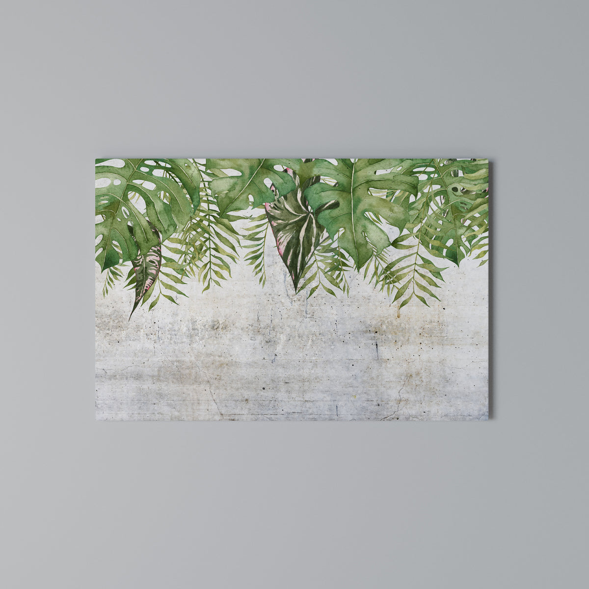 URBAN TROPICS Cuadro en lienzo horizontal