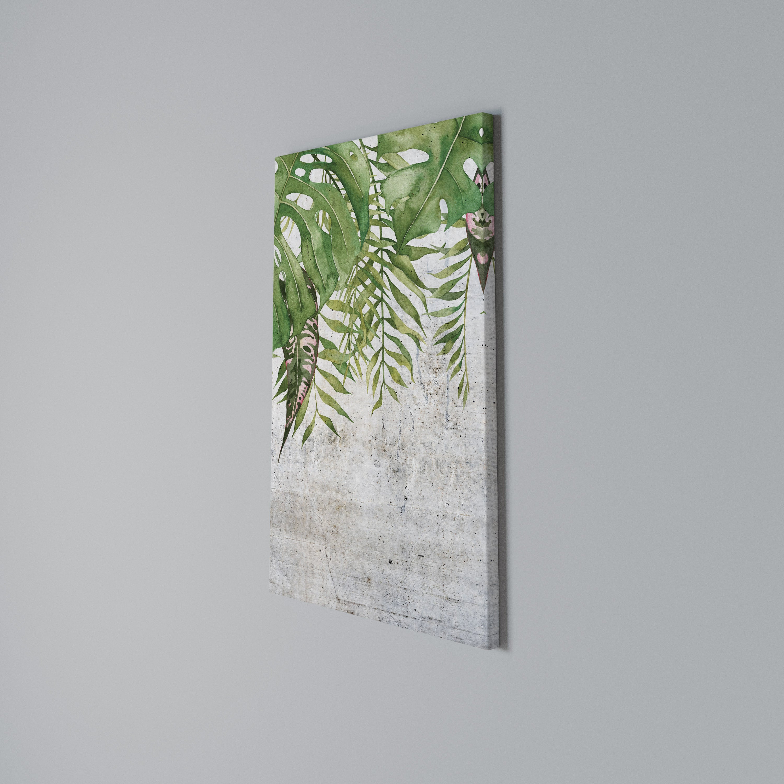 URBAN TROPICS Cuadro en lienzo vertical