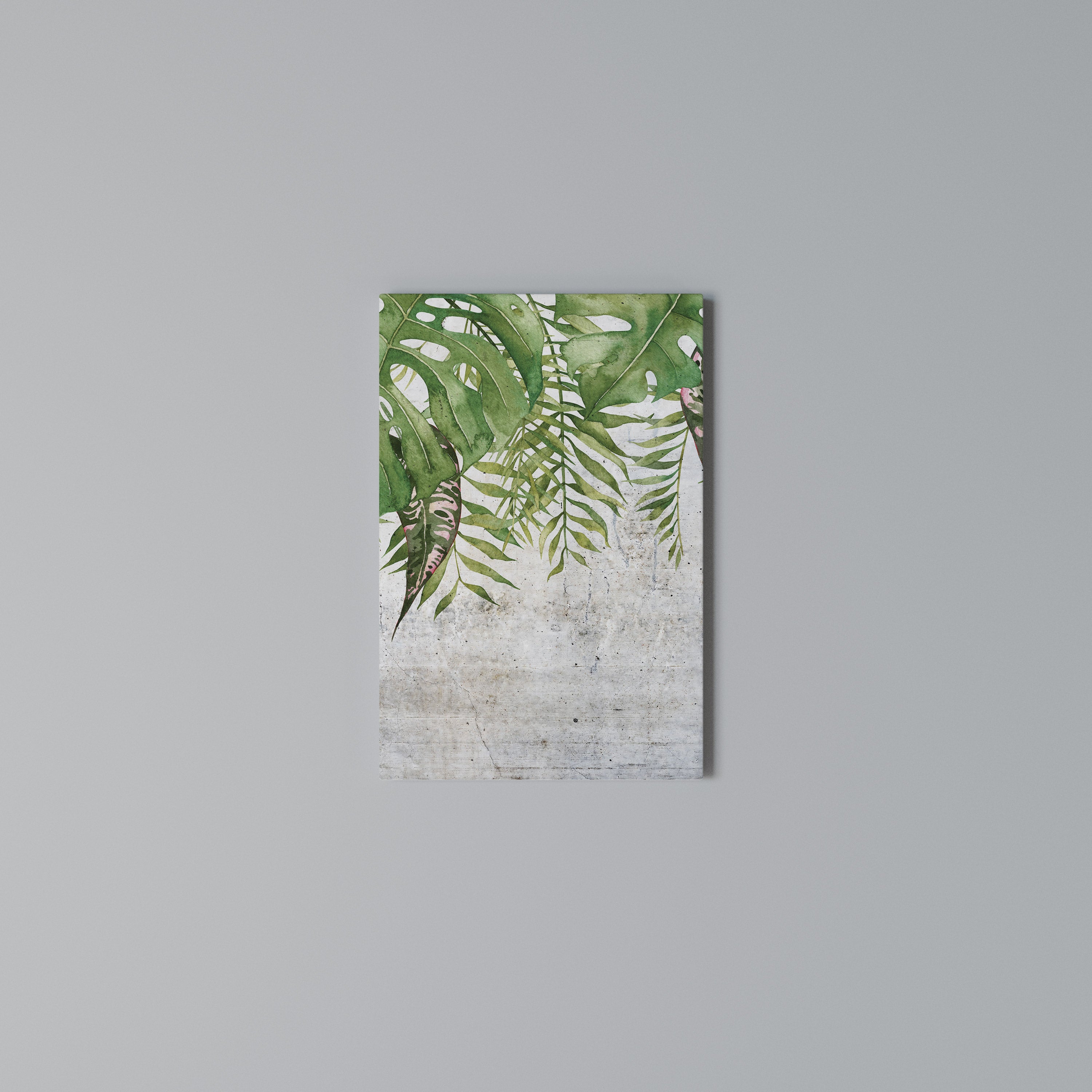 URBAN TROPICS Cuadro en lienzo vertical