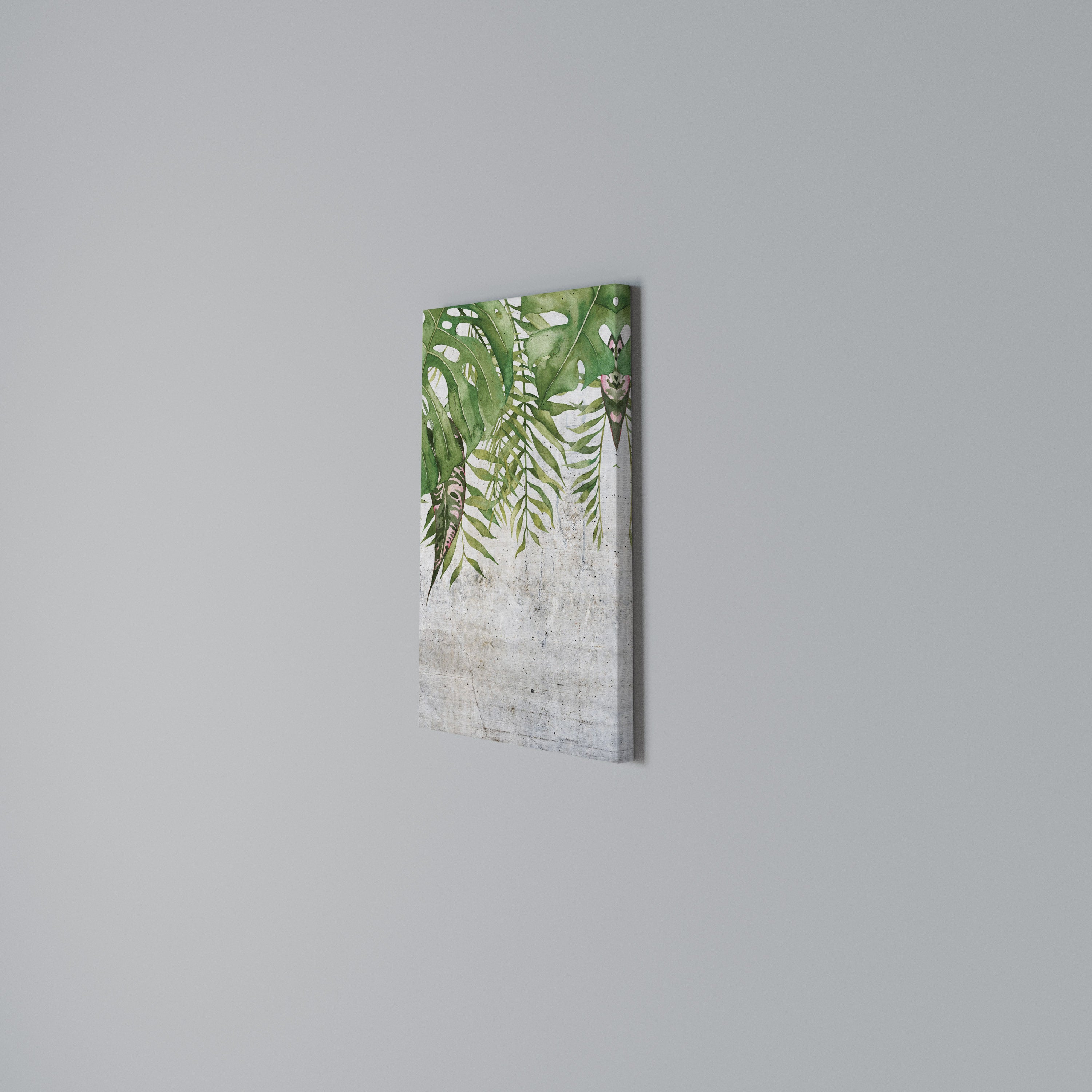 URBAN TROPICS Cuadro en lienzo vertical