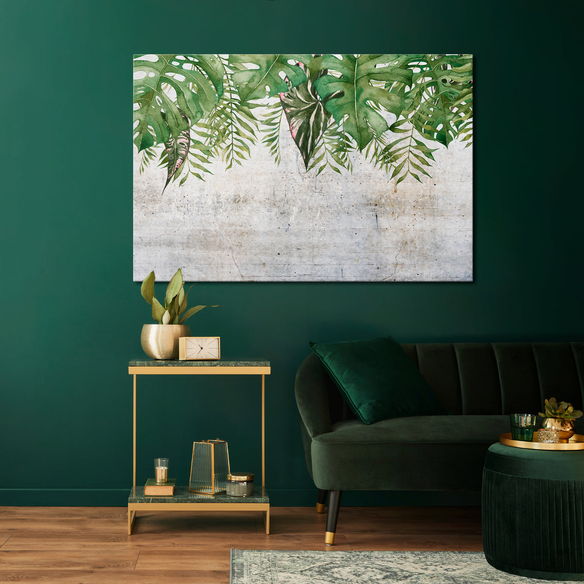 URBAN TROPICS Cuadro en lienzo horizontal